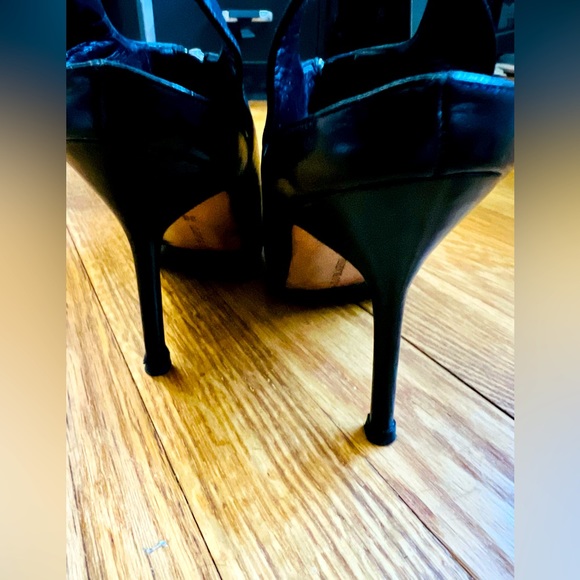 🎉HP🎉🔥 Manolo Blahnik🔥Vella Zipper Front🔥Slingback Bootie High Heels🔥 - Picture 6 of 15